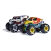 Monster Jam oficialūs „Marvel“ Geležinis žmogus prieš Karo mašiną liejami monstrų sunkvežimiai, 1:64 skalė, žaislai vaikams nuo 3 metų
