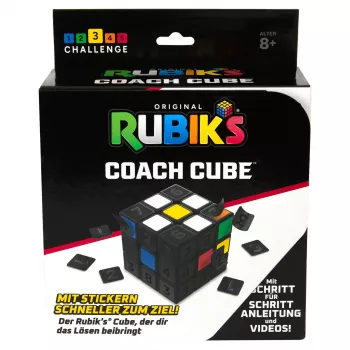 Rubik’s Coach Cube – Išmokite sudėti 3x3 kubą su lipdukais, vadovu ir vaizdo įrašais