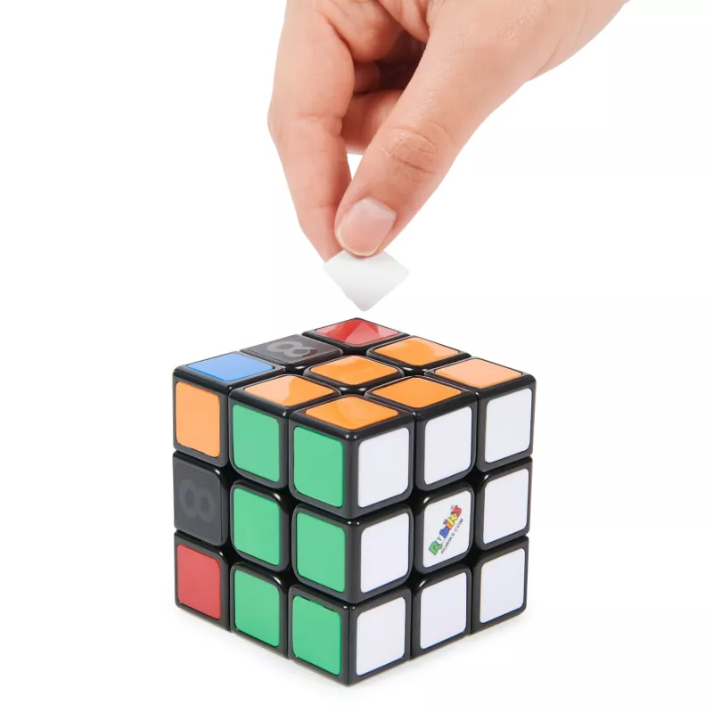 Rubik’s Coach Cube – Išmokite sudėti 3x3 kubą su lipdukais, vadovu ir vaizdo įrašais