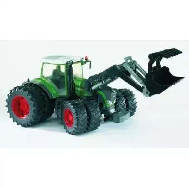 Traktorius BRUDER Fendt 936 Vario su priekiniu krautuvu, ABS, rekomenduojamas amžius 3+