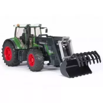 Traktorius BRUDER Fendt 936 Vario su priekiniu krautuvu, ABS, rekomenduojamas amžius 3+