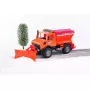 Sunkvežimis BRUDER MB Unimog, ABS konstrukcija, rekomenduojamas amžius 4+