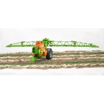 Bruder Amazone UX 5200 priekabinis laukų purkštuvas, 1:16 modelis, žalia/oranžinė