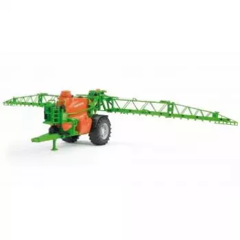 Bruder Amazone UX 5200 priekabinis laukų purkštuvas, 1:16 modelis, žalia/oranžinė