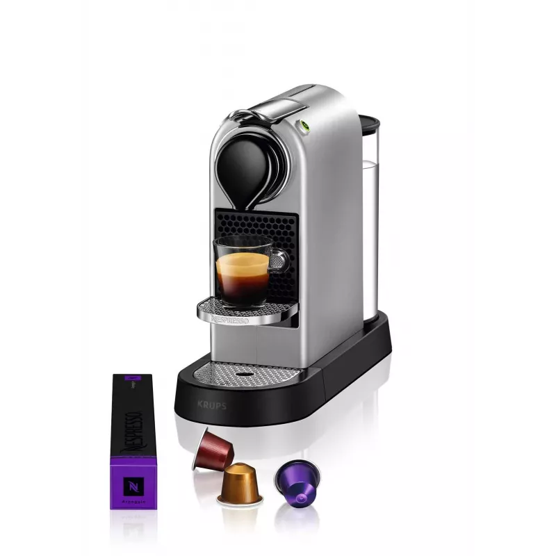 Krups Nespresso XN741B.23 kavos aparatas kapsulinis, sidabrinis