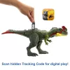 MATTEL Jurassic World GIGANTIC TRACKERS Sinotyrannus žalias raudonas plastikinis 4+