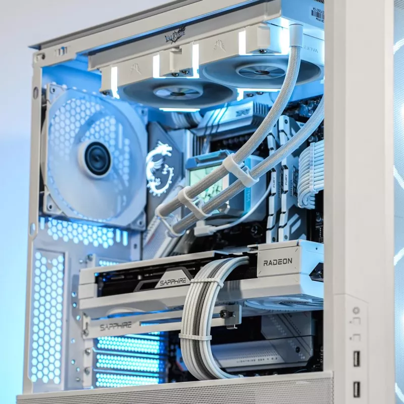 Valkyrie Syn 240 ARGB White skysčio aušintuvas (All-in-one)