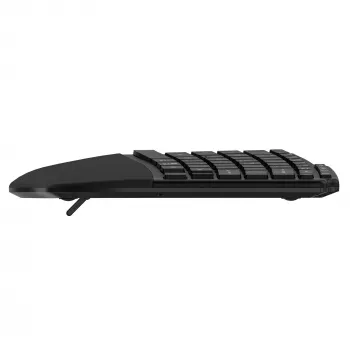 Kensington Pro Fit Ergo KB675 EQ TKL belaidė klaviatūra USB RF Bluetooth QWERTZ juoda