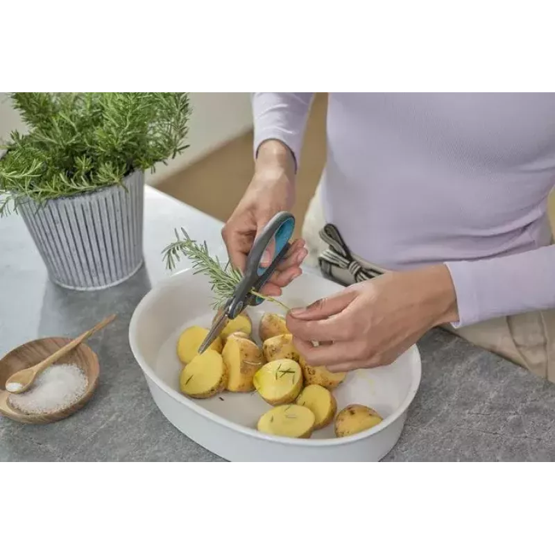 Gardena HerbCut žirklės prieskoninėms žolelėms Bypass žalios plastikinės rankenos Vokietija