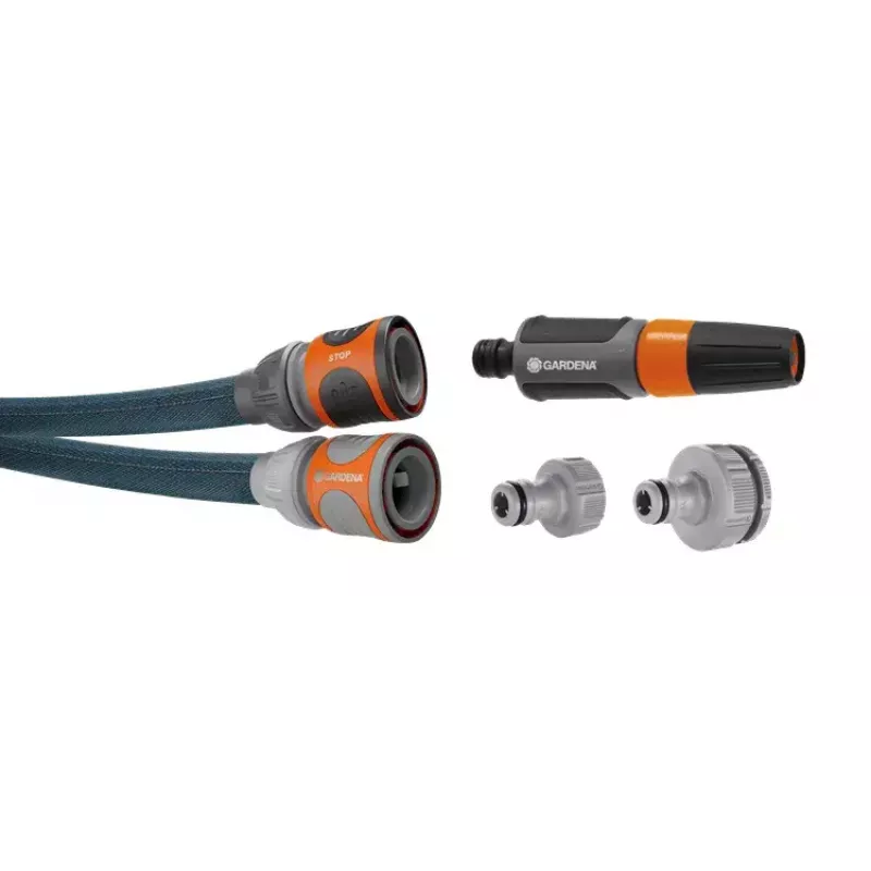 Sodo žarna Gardena Liano 20 m PVC Juoda Pilka