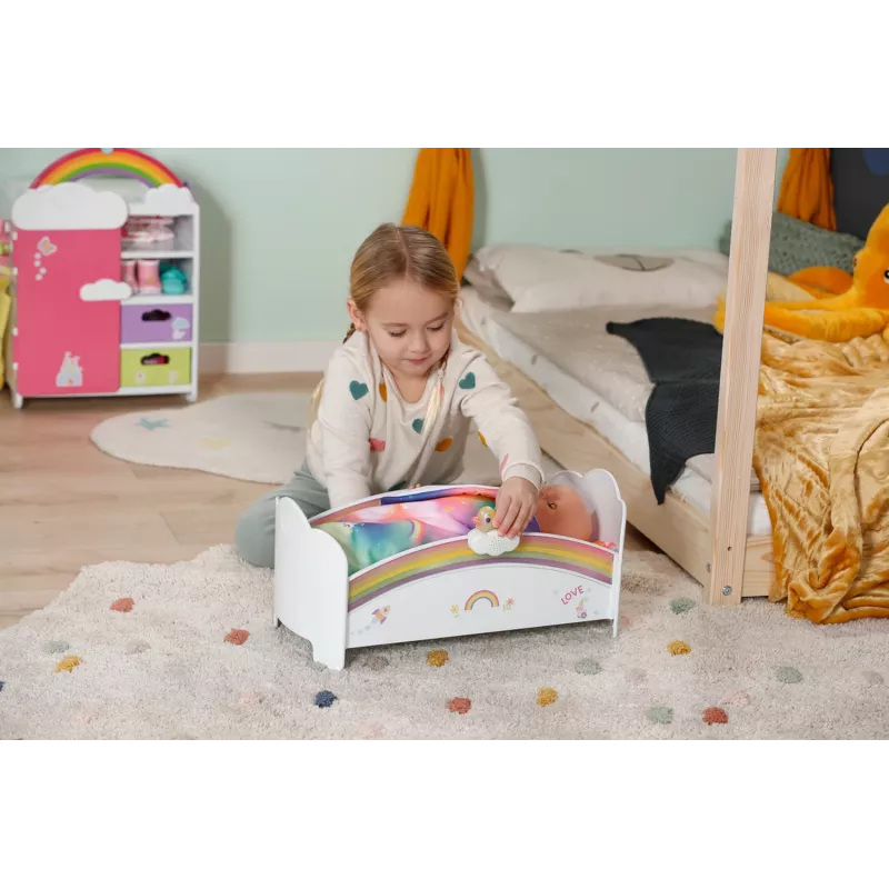 Lovytė lėlei ZAPF creation BABY born Rainbow 835999, tinka 43 cm lėlėms
