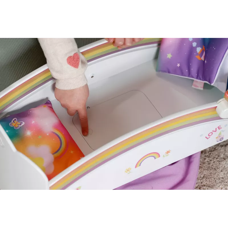 Lovytė lėlei ZAPF creation BABY born Rainbow 835999, tinka 43 cm lėlėms