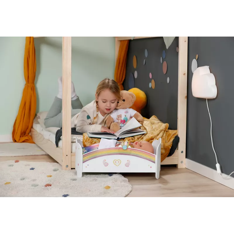 Lovytė lėlei ZAPF creation BABY born Rainbow 835999, tinka 43 cm lėlėms