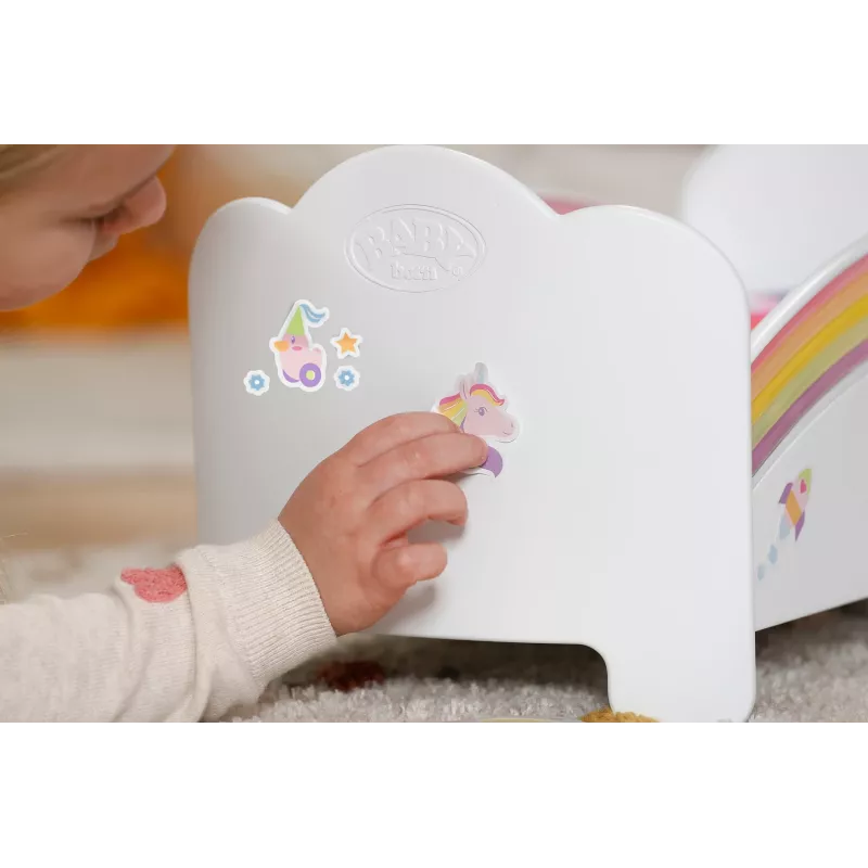 Lovytė lėlei ZAPF creation BABY born Rainbow 835999, tinka 43 cm lėlėms