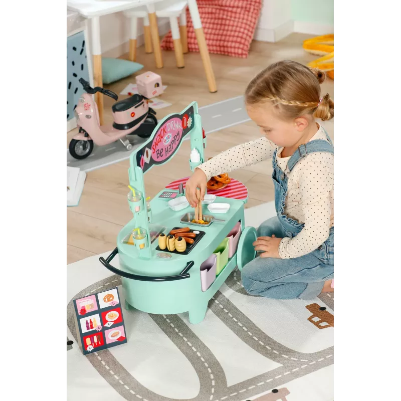 Priedų rinkinys lėlei BABY born, Zapf Creation – Užkandžių kavinė, modelis 835883
