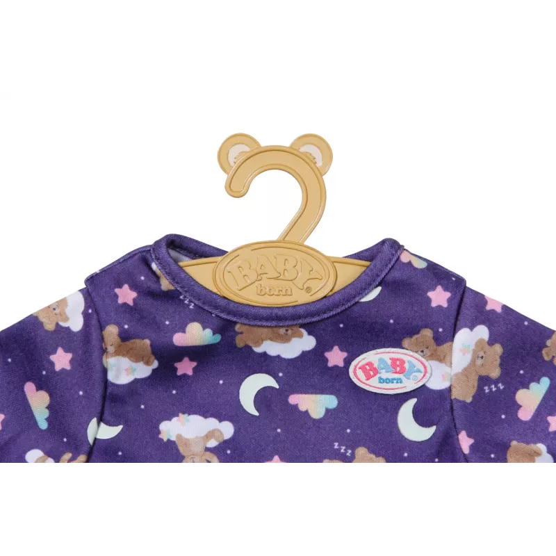BABY born Teddy's Romper Glow in the Dark – pižama lėlei