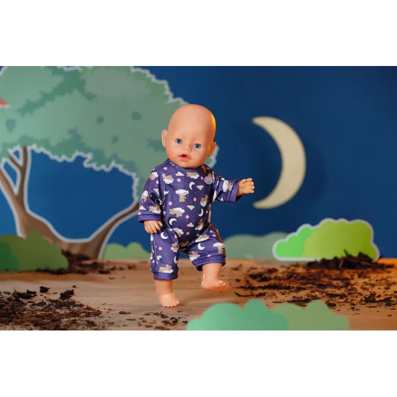BABY born Teddy's Romper Glow in the Dark – pižama lėlei