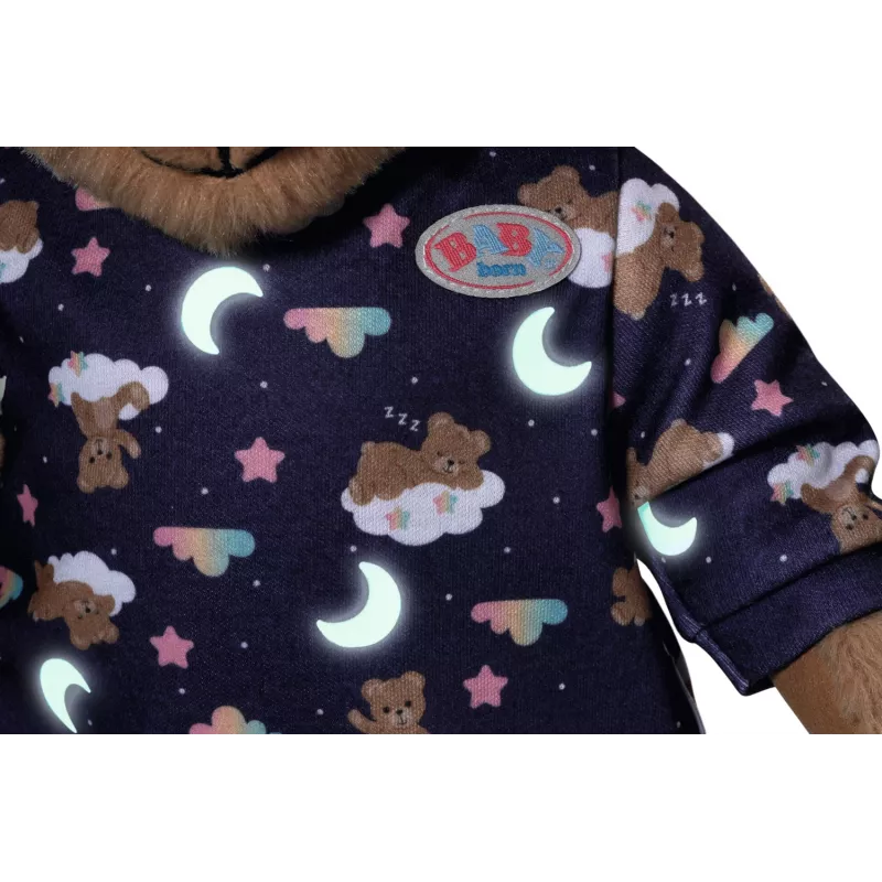 BABY born Teddy's Romper Glow in the Dark – pižama lėlei