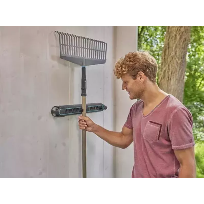 GARDENA Laikiklių rinkinys Flex 3508-20 universalus juodas žalias plastikas guma