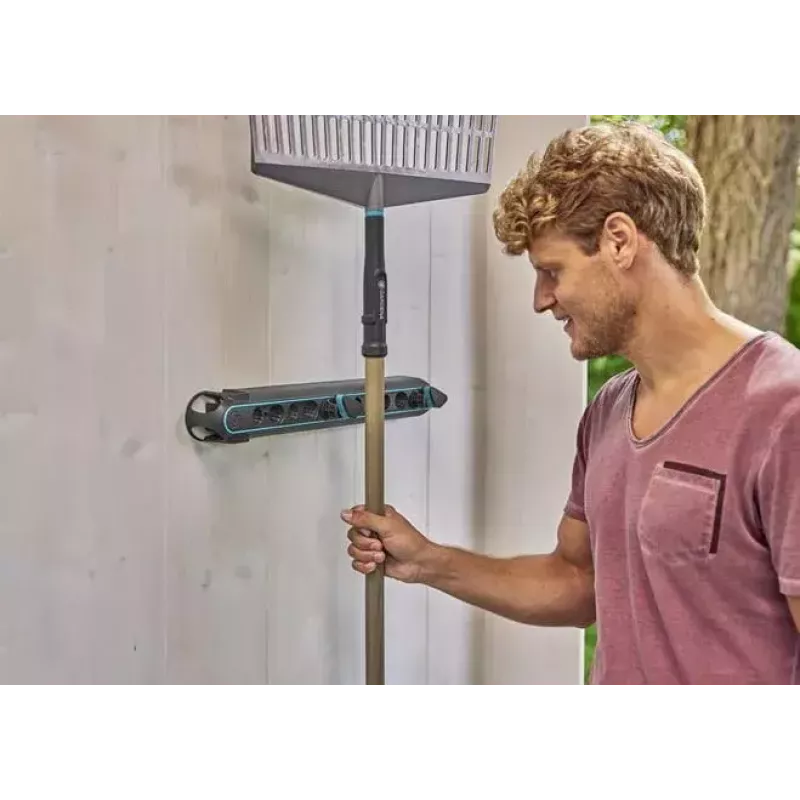 GARDENA Laikiklių rinkinys Flex 3508-20 universalus juodas žalias plastikas guma