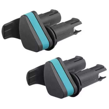 GARDENA Laikiklių rinkinys Flex 3508-20 universalus juodas žalias plastikas guma