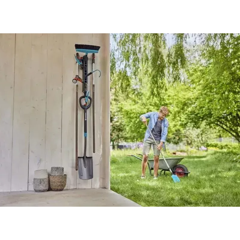 GARDENA 3505-20 Universalus juodas plastikinis įrankių laikiklis