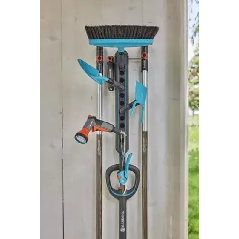 GARDENA 3505-20 Universalus juodas plastikinis įrankių laikiklis