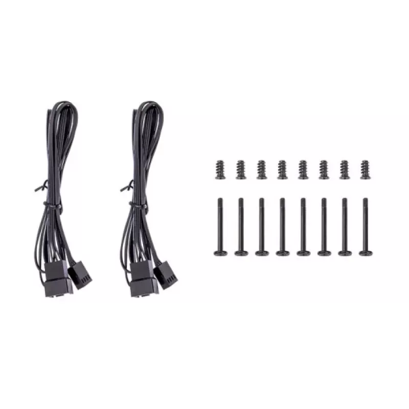 THERMALTAKE CT140 PC aušinimo ventiliatorius - 14 cm - Juodas - 2 vnt. pakuotė