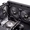 THERMALTAKE CT140 PC aušinimo ventiliatorius - 14 cm - Juodas - 2 vnt. pakuotė