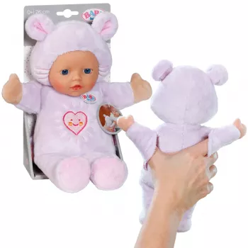 BABY born kūdikėliui Pelė 26 cm, lėlė kūdikis, neutrali lytis, berniukas/mergaitė, 260 mm, įvairiaspalvė