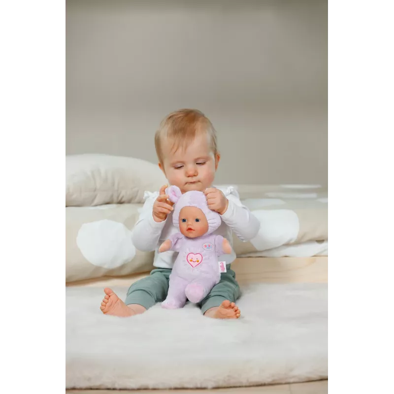 BABY born kūdikėliui Pelė 26 cm, lėlė kūdikis, neutrali lytis, berniukas/mergaitė, 260 mm, įvairiaspalvė