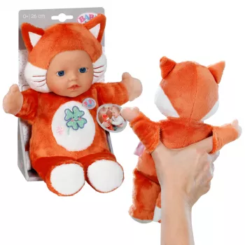 BABY born for babies Fox 26 cm – lėlė kūdikis lapė, mergaitė/berniukas, 260 mm, įvairiaspalvė