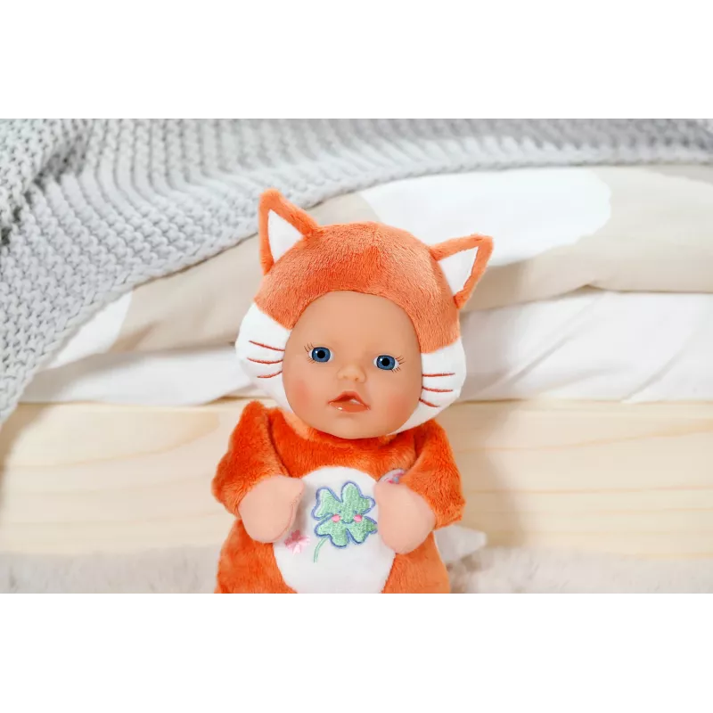 BABY born for babies Fox 26 cm – lėlė kūdikis lapė, mergaitė/berniukas, 260 mm, įvairiaspalvė