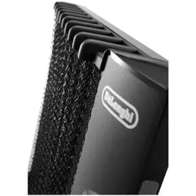 Šildytuvas radiatorinis De'Longhi HMP 1000, mikos elementas, 1000 W, juodas, skirtas naudoti ant grindų, patalpoms iki 60 m³