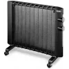Šildytuvas radiatorinis De'Longhi HMP 1000, mikos elementas, 1000 W, juodas, skirtas naudoti ant grindų, patalpoms iki 60 m³