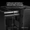 CORSAIR 9000D RGB Airflow Super pilno dėžės korpusas