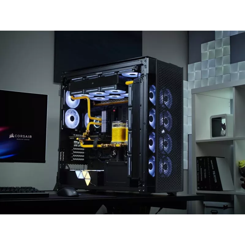 CORSAIR 9000D RGB Airflow Super pilno dėžės korpusas
