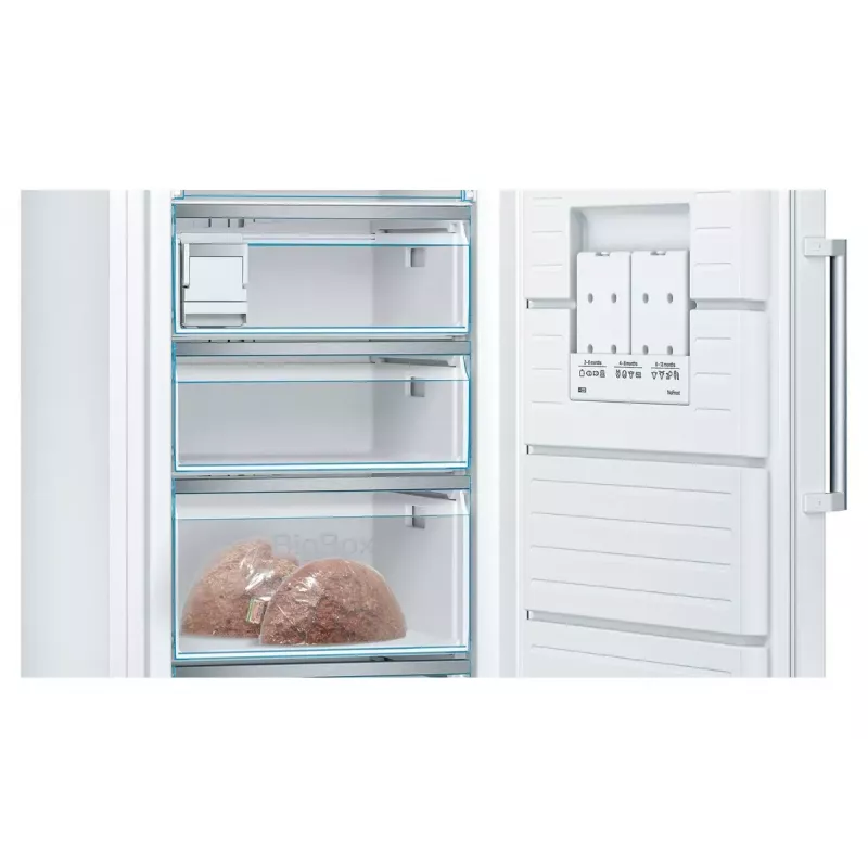 Bosch Serie 6 GSN58AWDV vertikalus šaldiklis 366 L baltas