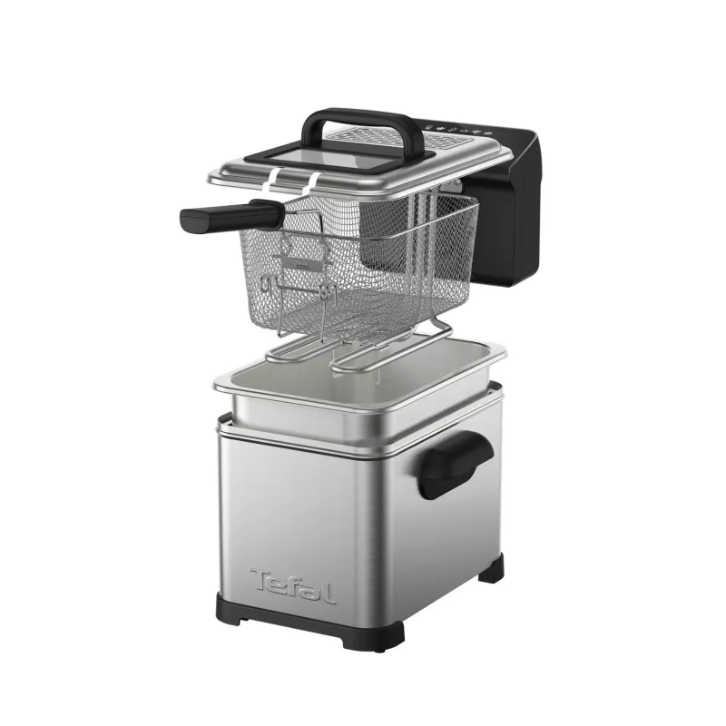 Tefal Family Pro FR507D vienvietė 4 L 2400 W gruzdintuvė, nerūdijantis plienas