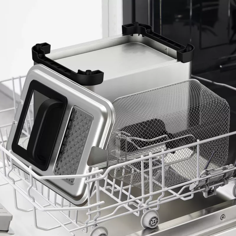 Tefal Family Pro FR507D vienvietė 4 L 2400 W gruzdintuvė, nerūdijantis plienas