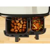 Tefal Dual Easy Fry & Grill EY905B dviguba karšto oro gruzdintuvė 8,3 L 2700 W pilka