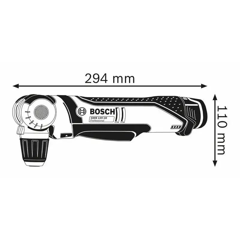 Bosch 0 601 390 908 atsuktuvas / smūginis suktuvas 1300 RPM Juoda, Mėlyna