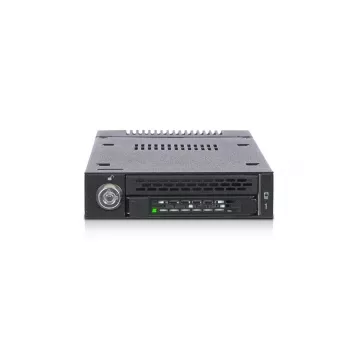 ICYDOCK ToughArmor MB833M2K-B Mobilus lentynėlis su raktu miniSAS 1xM.2 NVMe į 1x3,5 colio lizdą