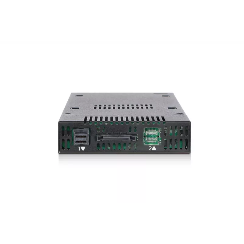 ICYDOCK ToughArmor MB833M2K-B Mobilus lentynėlis su raktu miniSAS 1xM.2 NVMe į 1x3,5 colio lizdą