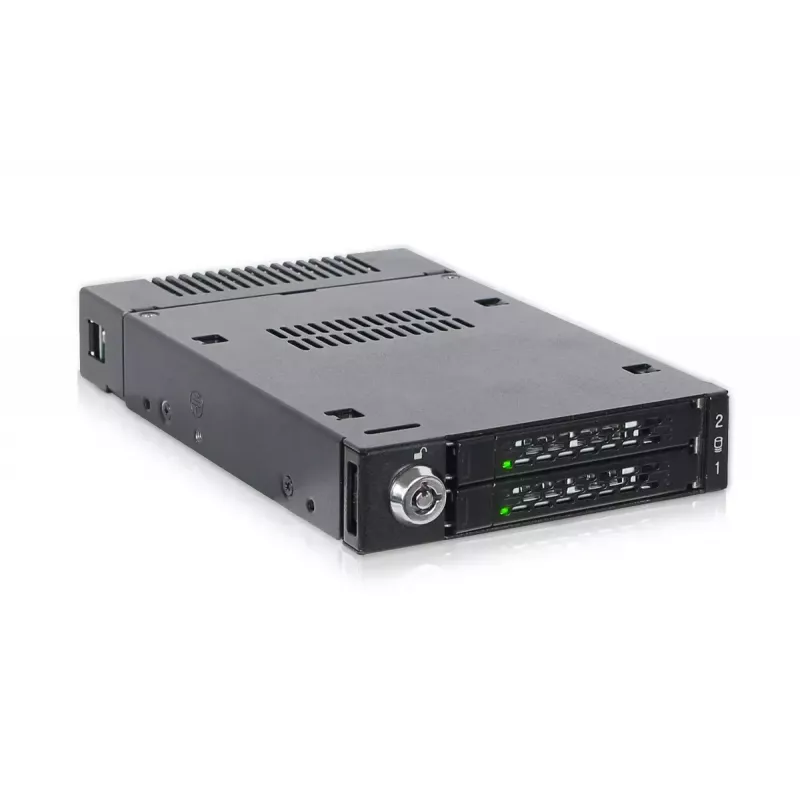 Icy Dock ToughArmor MB834M2K-B M.2 SSD korpusas juodas