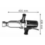 Bosch 0 601 435 103 smūginis veržliaraktis juodas, mėlynas 920 W