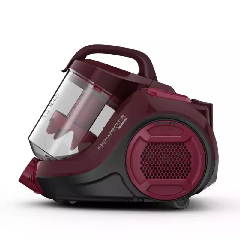 Cikloninis dulkių siurblys ROWENTA Swift Power RO2933 – 750 W, be maišelio, bordo/juodos spalvos, 4,87 kg