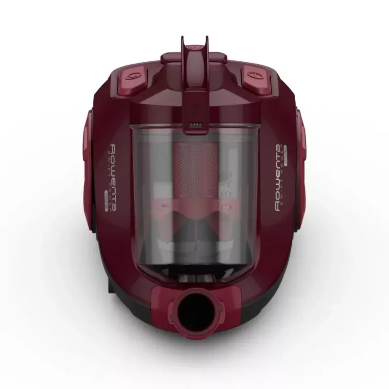 Cikloninis dulkių siurblys ROWENTA Swift Power RO2933 – 750 W, be maišelio, bordo/juodos spalvos, 4,87 kg