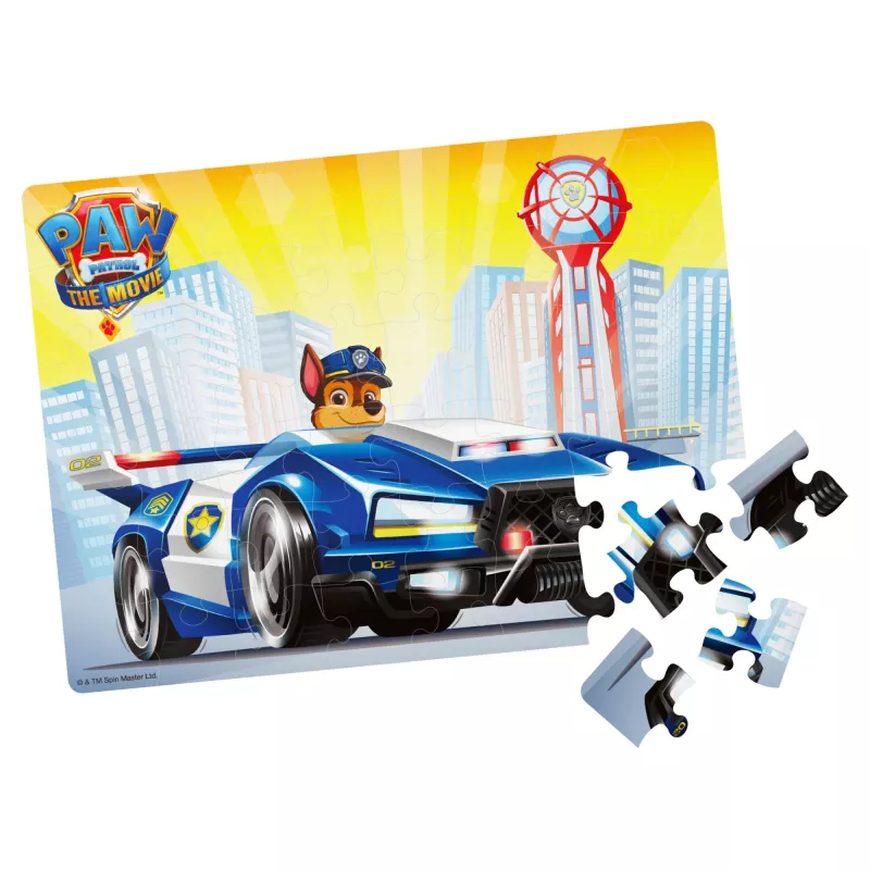 Dėlionė PAW Patrol: Filmas, 48 dalių, Chase, nuo 4 metų