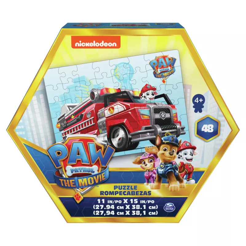 Dėlionė PAW Patrol: Filmas, 48 dalių, Chase, nuo 4 metų
